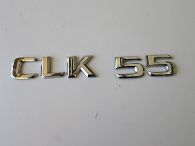 Mercedes CLK55 Trunk Emblem Lettering